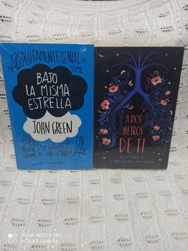 Imagen 1 de 3 de Paq De Libros Bajo La Misma Estrella + A Dos Metros De Ti