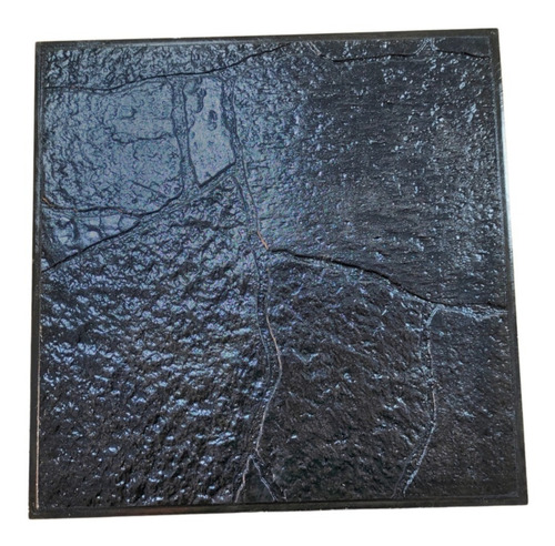 Baldosa De Concreto Laja Gregoriana Negro 40 X 40