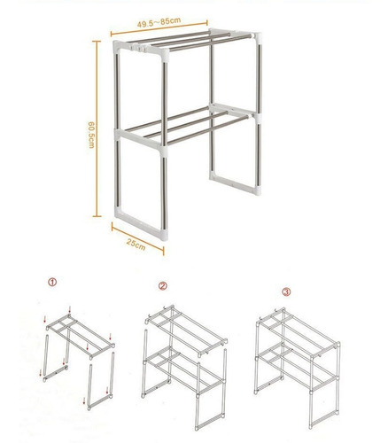 Estante Organizador Multiuso Cocina Baño
