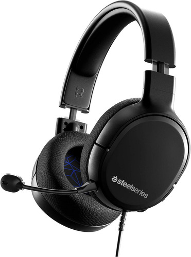 Audífonos Gamer Alámbricos SteelSeries Headset Arctis 1 para PS5 PS4 Color Negro