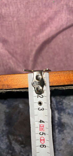 Costurero Inglés Siglo Xix Madera Y Vidrio Excelente Estado (Usado)
