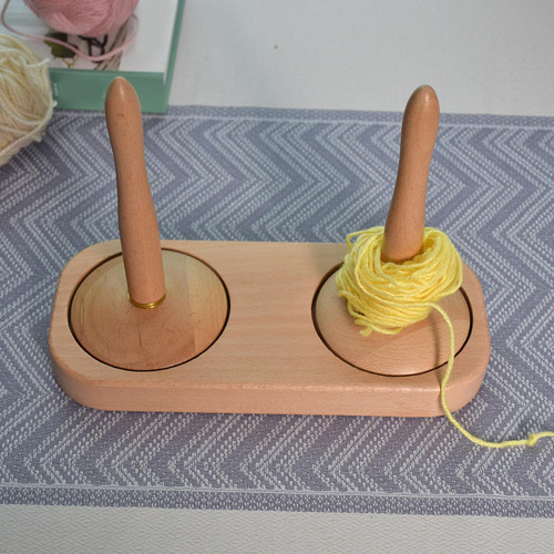 Suporte Para Bolas De Lã, Enrolador De 2 Suporte 24x10x19cm