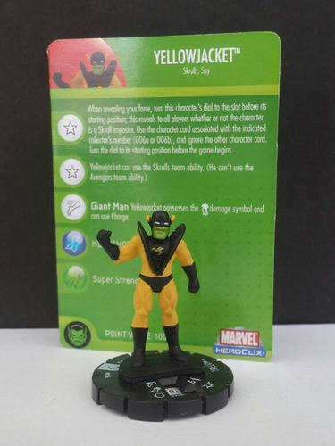 Heroclix Skrull Yellow Jacket - Marvel - Los Germanes