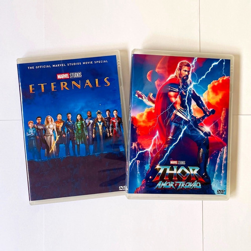 Dvd Eternos 2021 Thor Amor E Trovão 2022 Dublado E Legendado