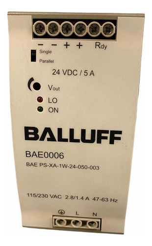 Fuente De Poder Bae0006 Balluff (Usado)