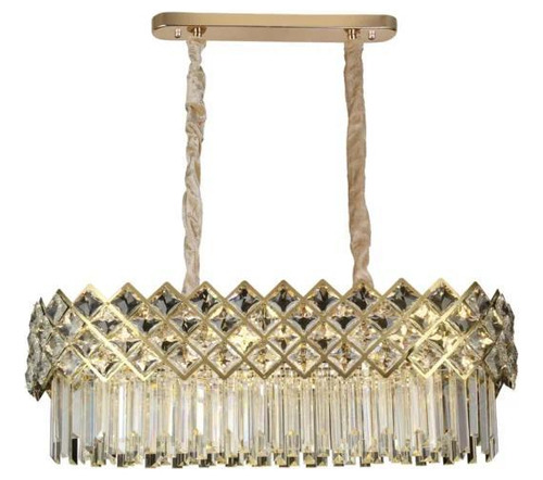 Lustre Pendente Retangular - Elegância E Sofisticação