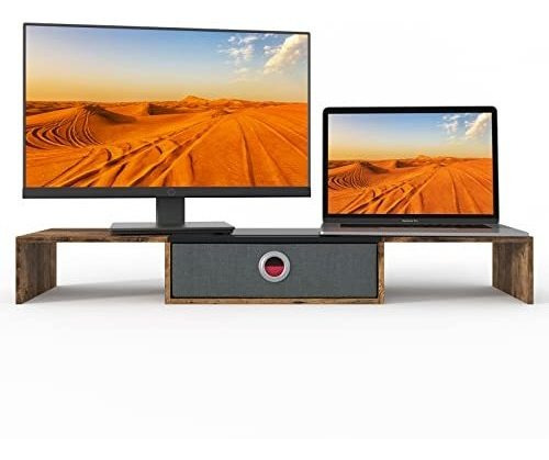 Imagen 5 de 6 de Soporte Para Monitor Cajon Almacenamiento Organizador 23