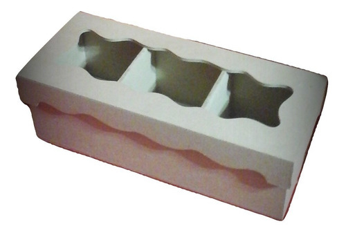 Caja De Te Fibrofacil Visor C/ Vidrio X 3  Div