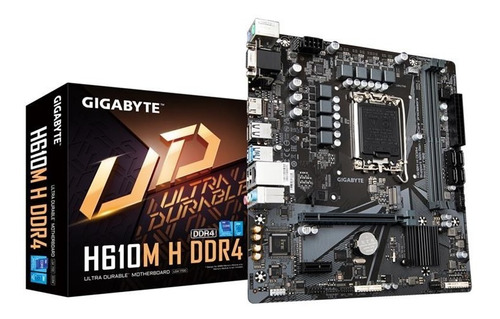 Mother Board Gigabyte H610m H Ddr4 Intel Gen 12 !