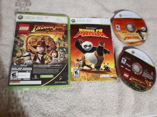 Lego Indiana Jones Y Kung Fu Panda Xbox 360 (Usado)