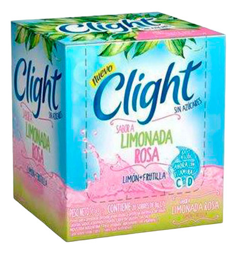 Jugo Clight Limonada Rosa X 150g (caja De 20 Unidades)