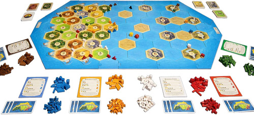 Extension Del Juego De Mesa Catan De 5 A 6 Jugadores