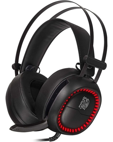 Audifonos Gamer Con Microfono Thermaltake Shock Pro 7.1 Usb Color Negro