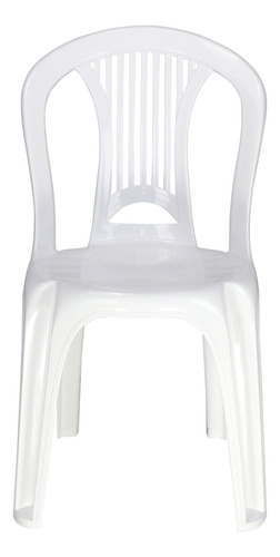 Silla Tramontina Bistro Boa Viagem en Polipropileno Blanco