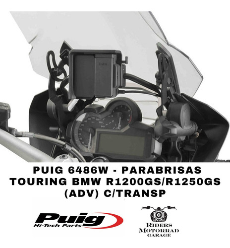 Imagen 2 de 2 de Parabrisas Visera Moto Bmw R1200gs/r1250gs Adv - Puig 6486w