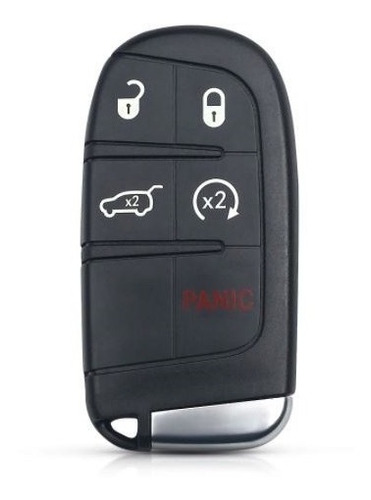 Imagen 1 de 3 de Carcasa Llave Control Dodge Journey Durango Jeep 5 Botones