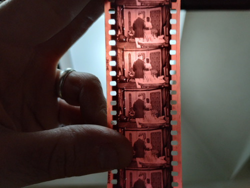 Pelicula 35 Mm Cine Mudo Copia Pathe De Nitrato (Usado)