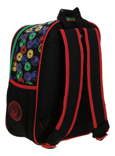 Mochila Chica Chenson Escolar Kinder Miles Morales Mm70324-3 Feiquer