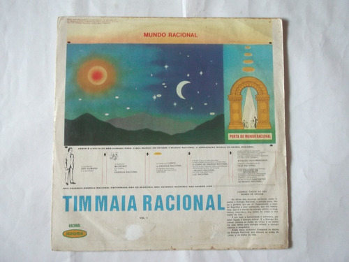 Lp Tim Maia Racional, Vol 1 Original 1975 C/ Cópia Encarte