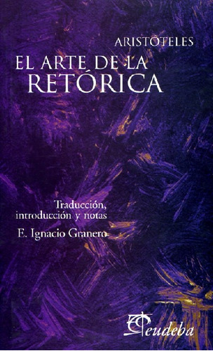 El Arte De La Retorica - Aristoteles