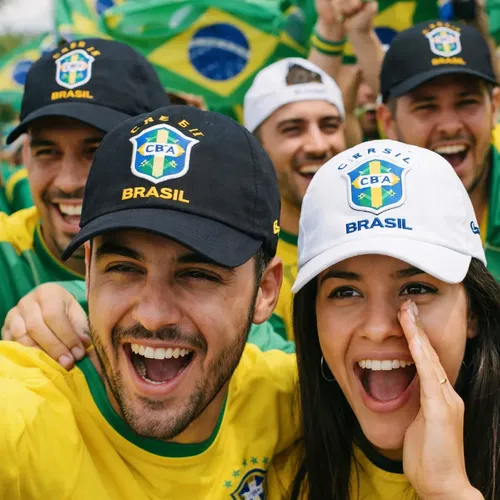 Boné Seleção Brasileira Masculino Feminino Copa 2026