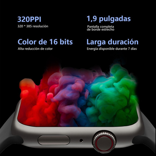 Imagen 4 de 7 de Reloj Inteligentes Dama Hombre Deportes S8 Versión Mejorada