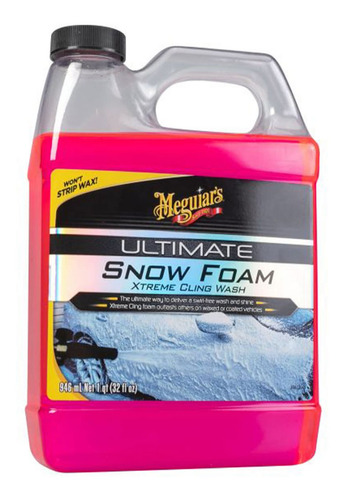 Meguiars Snow Foam Espuma De Nieve G191532 Ultimate 32oz