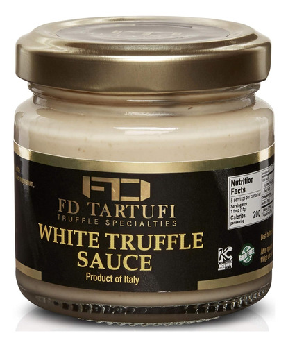 Fd Tartufi - Salsa De Trufa Blanca De 80 G (2.82 Oz) - Salsa