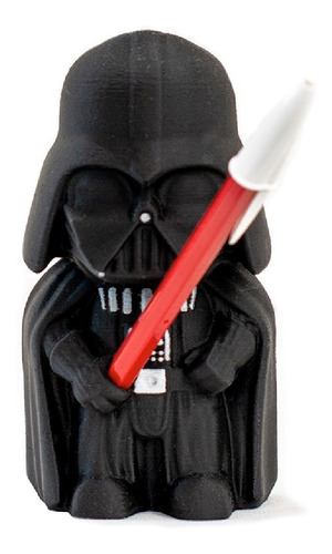 Imagen 1 de 8 de Darth Vader Porta Birome Figura Impresa En 3d Excelente