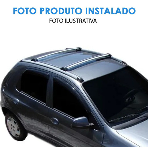 Imagem 6 de 6 de Rack Bagageiro Teto Celta 2008 2009 2010 2011 2012 2013 2014