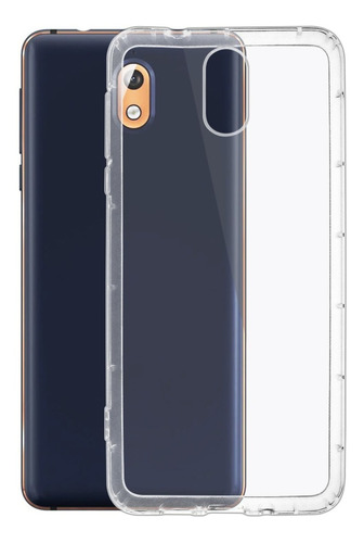 Funda Silicon Transparente Uso Rudo Air Jelly Para Nokia 3.1