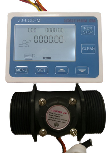Sensor De Flujo De Agua + Higrometro Lcd Pantalla De 1.5  De