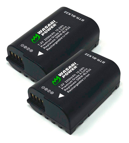 Bateria Wasabi Power Para Panasonic Dmw-blk22 (paquete X2)