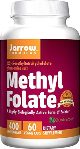 Jarrow Formulas Folato De Metilo 5 Mthf