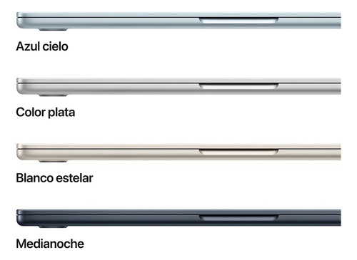 Macbookair 13 M4 Cpu 10 Gpu 10 - 16gb Ssd 512gb Azul Cielo