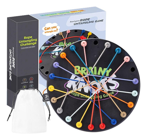 Rope Untying Game Toy, Brainy Knots Rope Untangling Table