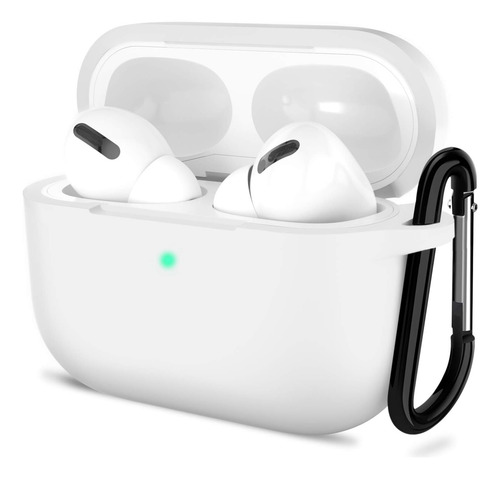 Funda De Silicona Líquida Para Airpods Pro 2 Blanco