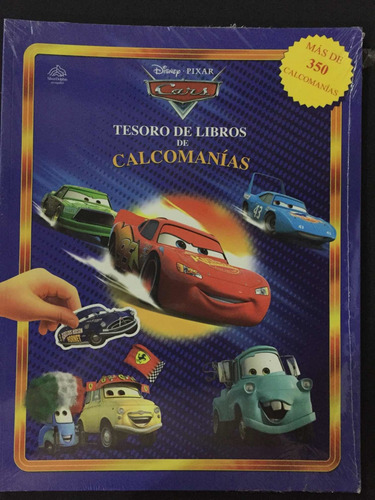 Imagen 4 de 4 de Disney Pixar Tesoro De Libros +350 Calcomanías Liquidación