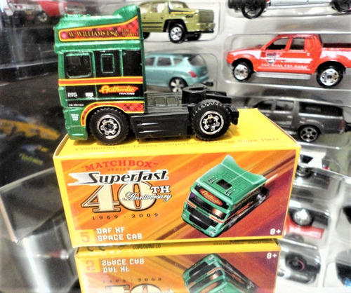  Daf Xf Space Cab Esc 1/64 Matchbox Superfast 40th Annivers.