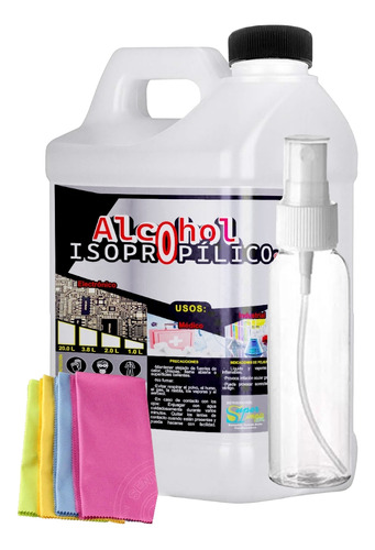 Alcohol Isopropilico Puro Importado 2 Propanol Galon