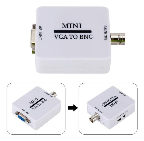 - . Convertidor De Vídeo Vga A Bnc Salida Vga A Bnc