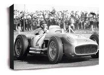 Comprar Juan Manuel Fangio Lamina En Bastidor Para Colgar Y Decorar