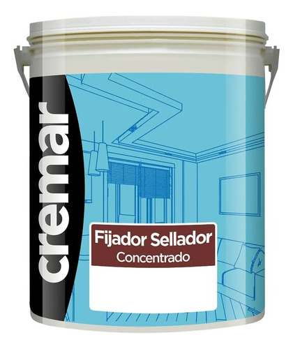 Fijador Sellador Al Agua Cremar 10lt - Sinteplast