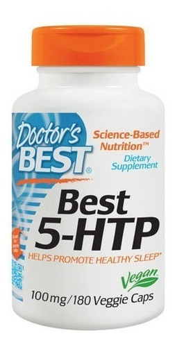 5-htp Doctor's Best 100 mg 180 cápsulas listas para importar