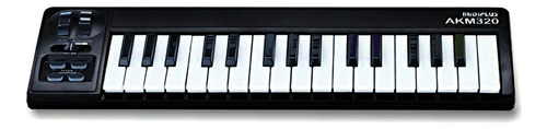 Teclado controlador MIDI Midiplus Akm320 32 teclas negro