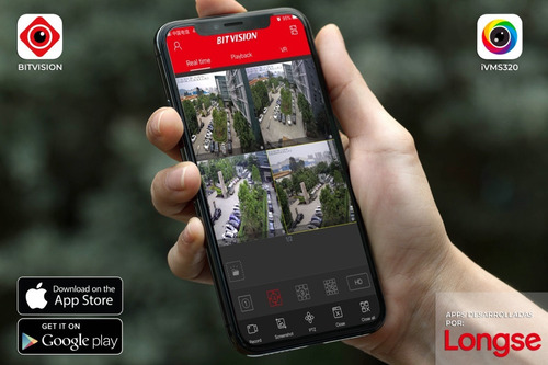 Imagen 3 de 3 de Cámara De Seguridad Longse Tipo Domo Ip 8mp - Lirdnas800