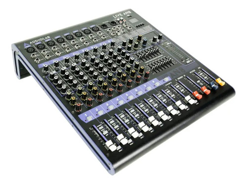 Consola De Sonido Audiolab Live An8 Efectos Y Ecualizador 