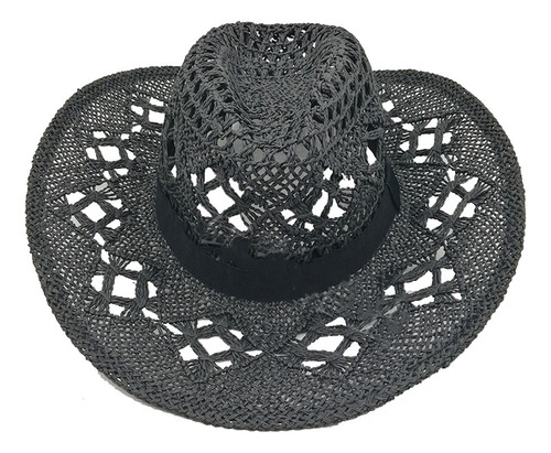 Sombrero De Vaquero De Paja Para Mujer Y Hombre Con Ala Mold