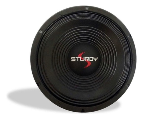 Alto Falante Woofer 12 Polegadas Sturdy 200 Watts Rms 4 Ohms Preto