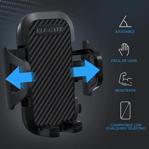 2 Pack Soporte Celular Giratorio Con Ventosa Rotacion 360
